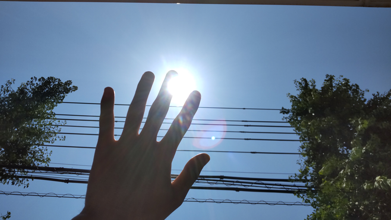 暑い